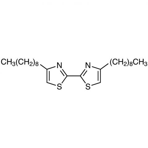 4,4'-Dinonyl-2,2'-bithiazole 化学構造