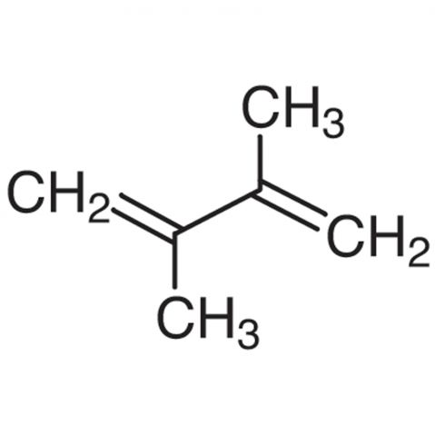 2,3-Dimethyl-1,3-butadiene (stabilized with BHT) Chemical Structure