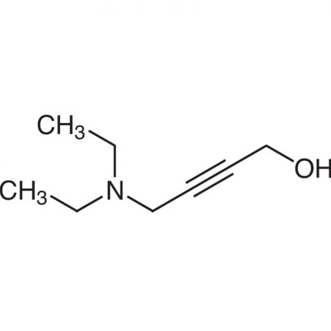 4-Diethylamino-2-butyn-1-ol Chemische Struktur