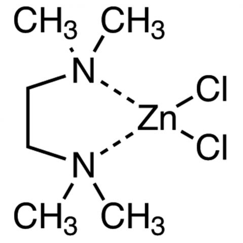 Dichloro(N,N,N',N'-tetramethylethylenediamine)zinc(II) التركيب الكيميائي