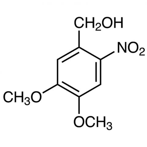 4,5-Dimethoxy-2-nitrobenzyl Alcohol Chemical Structure