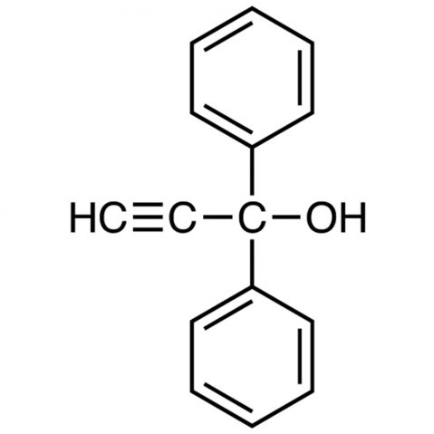 1,1-Diphenyl-2-propyn-1-ol Chemical Structure