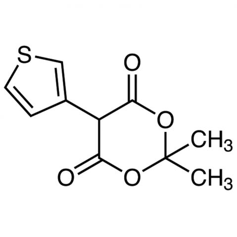 2,2-Dimethyl-5-(3-thienyl)-1,3-dioxane-4,6-dione Chemical Structure