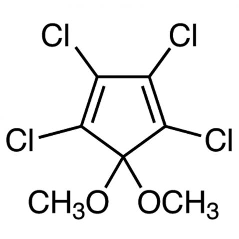 5,5-Dimethoxy-1,2,3,4-tetrachlorocyclopentadiene Chemical Structure