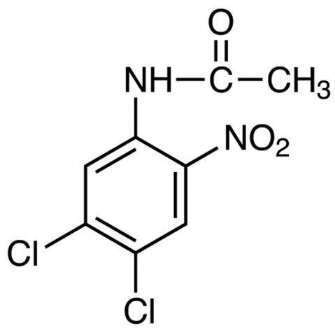 4',5'-Dichloro-2'-nitroacetanilide Chemical Structure