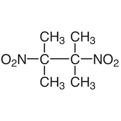 2,3-Dimethyl-2,3-dinitrobutane Chemische Struktur