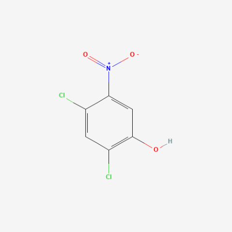 2,4-Dichloro-5-nitrophenol Chemical Structure