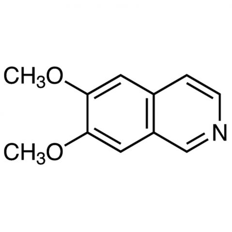 6,7-Dimethoxyisoquinoline Chemische Struktur