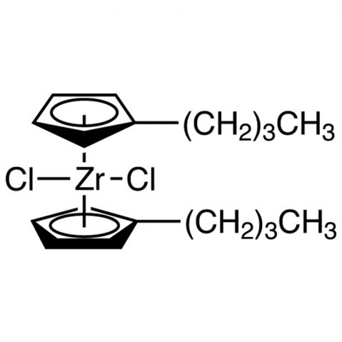 1,1'-Dibutylzirconocene Dichloride Chemical Structure