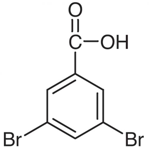 3,5-Dibromobenzoic Acid Chemical Structure