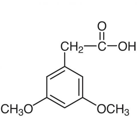 3,5-Dimethoxyphenylacetic Acid Chemical Structure