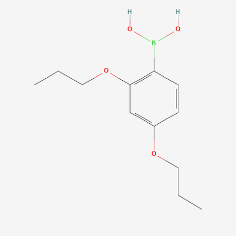 2,4-Dipropoxyphenylboronic acid Chemical Structure