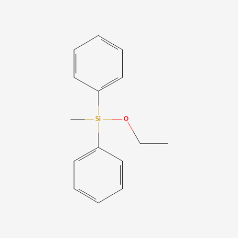 DIPHENYLETHOXYMETHYLSILANE Chemical Structure