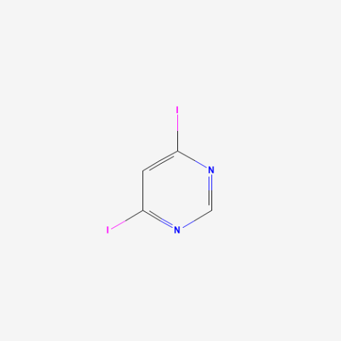 4,6-Diiodopyrimidine التركيب الكيميائي