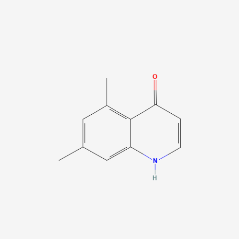 5,7-Dimethyl-4-hydroxyquinoline Chemische Struktur