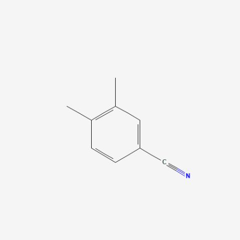 3,4-Dimethylbenzonitrile Chemical Structure