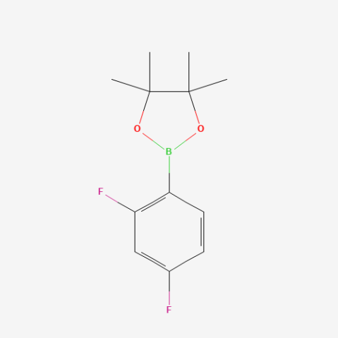 2,4-Difluorophenylboronic acid pinacol ester Chemical Structure