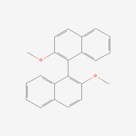 2,2′-Dimethoxy-1,1′-binaphthalene Chemical Structure