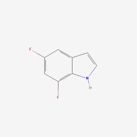 5,7-difluoro-1H-indole Chemical Structure