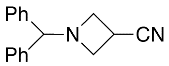 1-(diphenylmethyl)azetidine-3-carbonitrile Chemical Structure