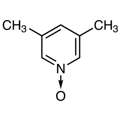 3,5-dimethylpyridine-1-oxide Chemische Struktur