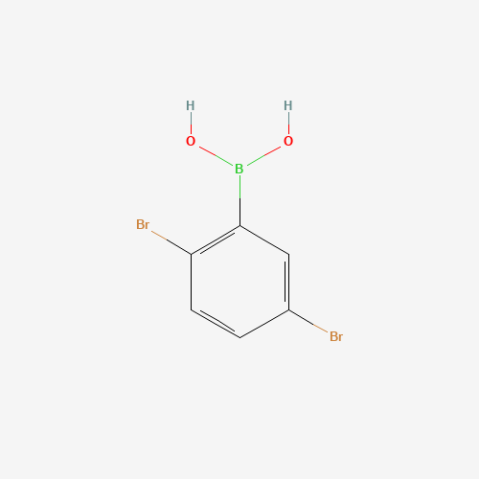 2,5-Dibromophenylboronic acid Chemical Structure