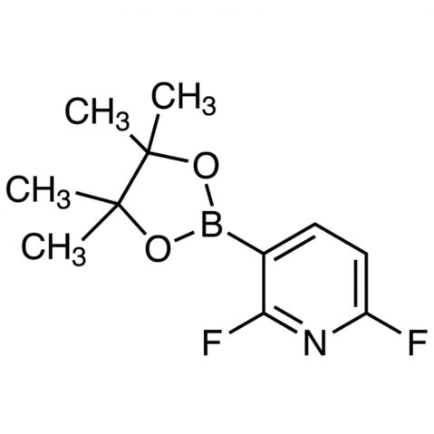 2,6-Difluoropyridin-3-ylboronic acid pinacol ester Chemical Structure