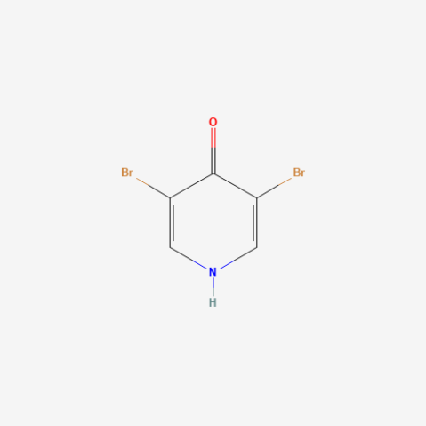 3,5-Dibromo-4-hydroxypyridine Chemische Struktur