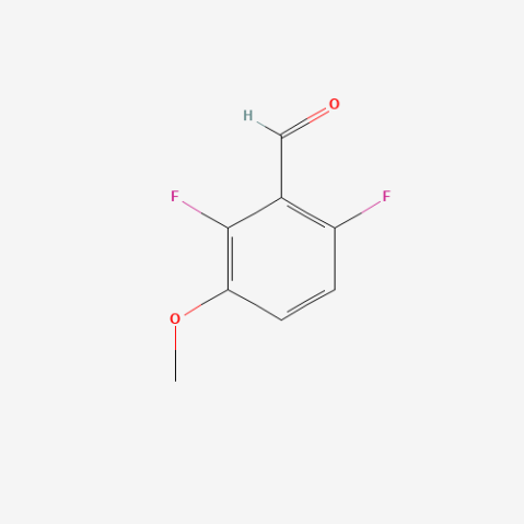 2,6-Difluoro-3-methoxybenzaldehyde 化学構造