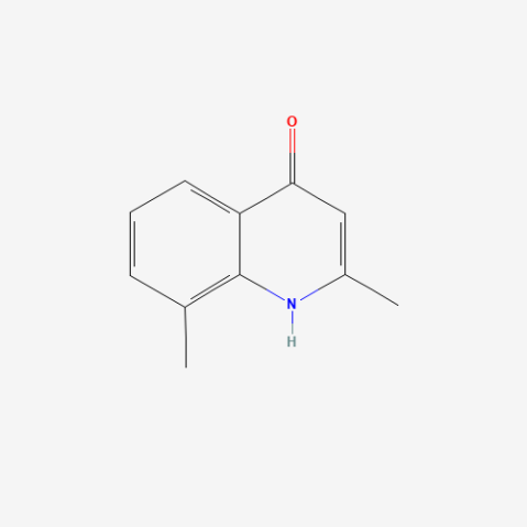 2,8-Dimethyl-4-hydroxyquinoline Chemical Structure