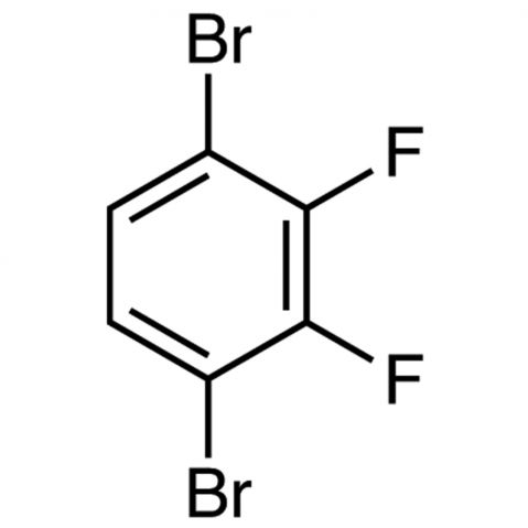 1,4-Dibromo-2,3-difluorobenzene التركيب الكيميائي