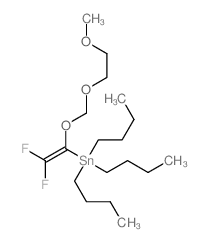 9,9-Dibutyl-8-(difluoromethylene)-2,5,7-trioxa-9-stannatridecane Chemical Structure