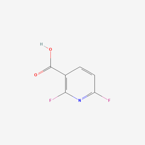 2,6-Difluoronicotinic acid Chemical Structure