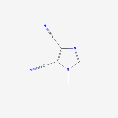 4,5-Dicyano-1-methyl-1H-imidazole Chemische Struktur