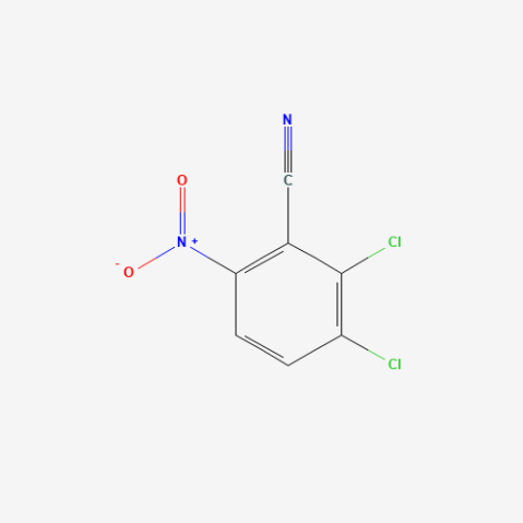 2,3-Dichloro-6-nitrobenzonitrile Chemical Structure