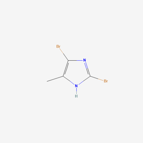 2,5-Dibromo-4-methylimidazole Chemical Structure