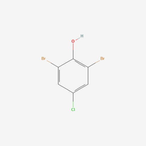 2,6-Dibromo-4-chlorophenol Chemical Structure