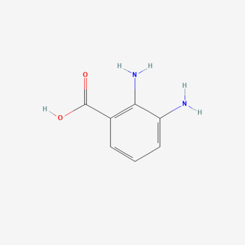 2,3-Diaminobenzoic acid Chemical Structure