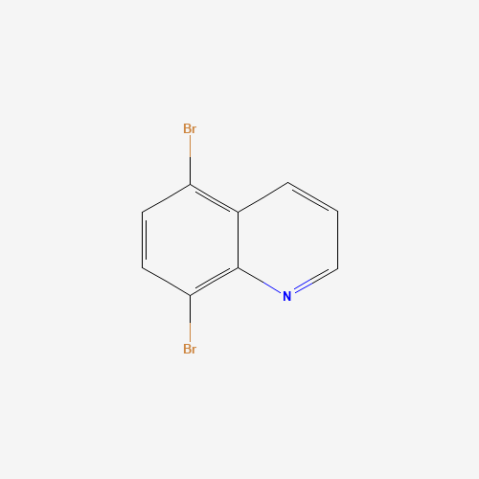 5,8-Dibromoquinoline Chemical Structure