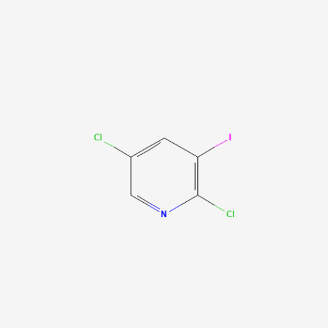 2,5-Dichloro-3-iodopyridine التركيب الكيميائي