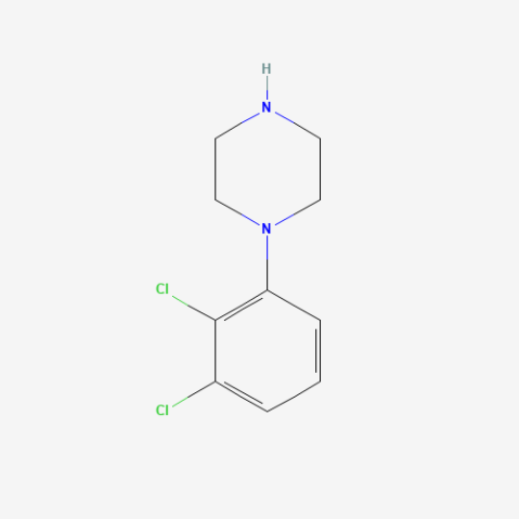 1-(2,3-Dichlorophenyl)piperazine 化学構造