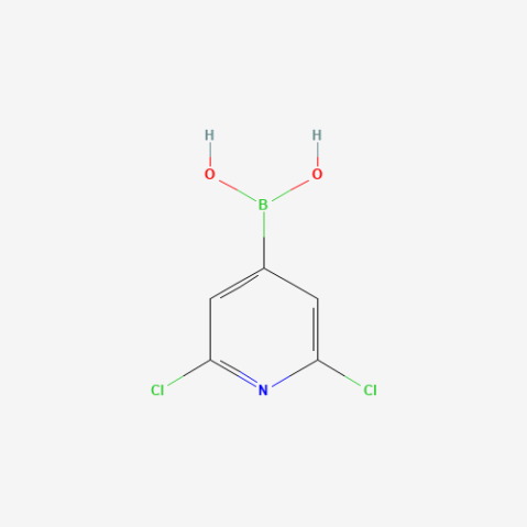 (2,6-Dichloropyridin-4-yl)boronic acid Chemical Structure