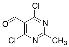 4,6-Dichloro-2-methylpyrimidine-5-carbaldehyde Chemical Structure