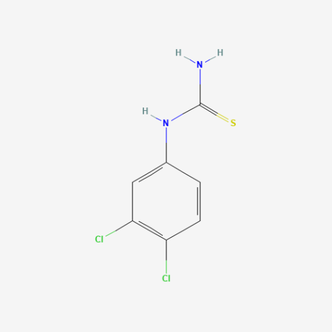 N-(3,4-Dichlorophenyl)thiourea Chemische Struktur