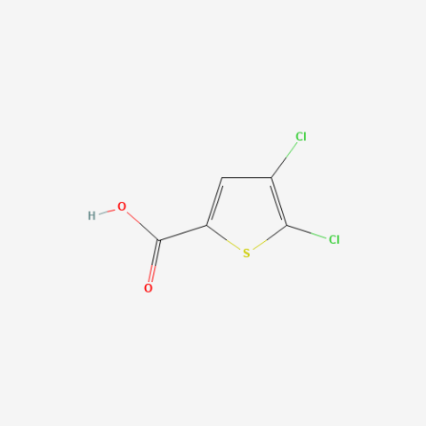 4,5-Dichlorothiophene-2-carboxylic acid Chemical Structure