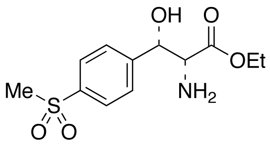 D-P-METHYL SULFONE PHENYL ETHYL SERINATE Chemical Structure