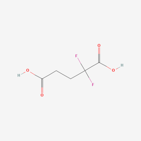 2,2-Difluoropentanedioic acid Chemical Structure