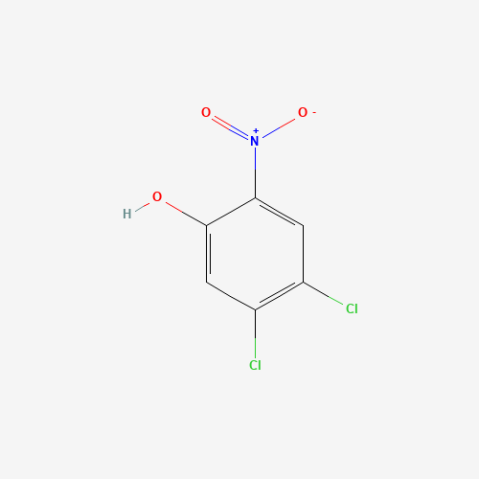 4,5-Dichloro-2-nitrophenol Chemische Struktur