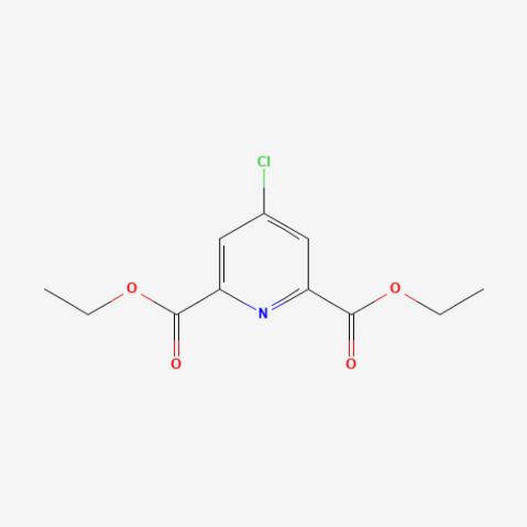 Diethyl 4-chloropyridine-2,6-dicarboxylate Chemical Structure