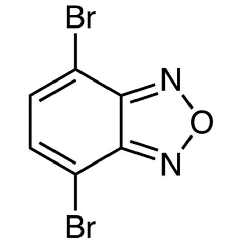 4,7-Dibromobenzo[c][1,2,5]oxadiazole 化学構造